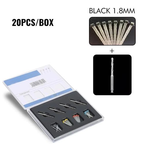 20pc Dental Fibre Post