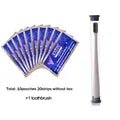 3D Teeth Whitening White Strips Professional Effect Original Oral Hygiene Dental Teeth Brush Tooth Whitening Strips toothbrush