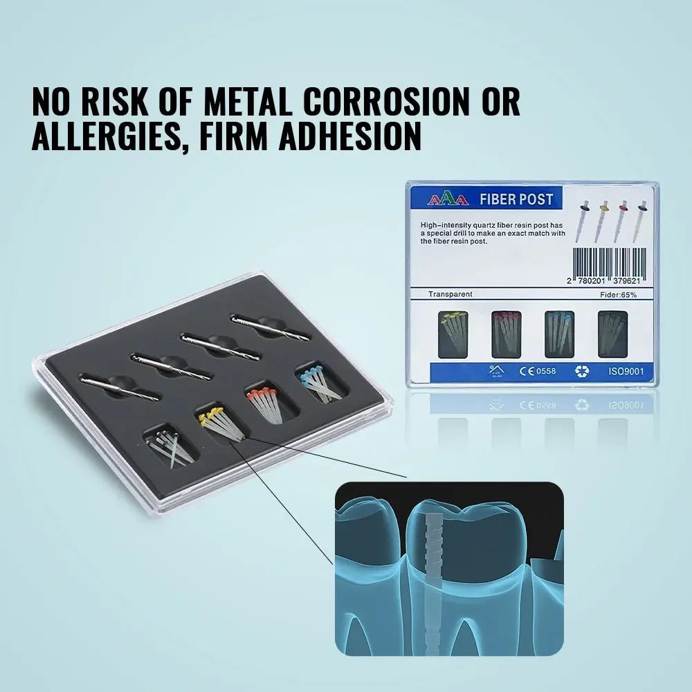 20pc Dental Fibre Post