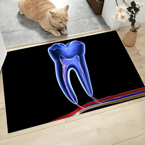 Graphic Dental Printed Floor Mats