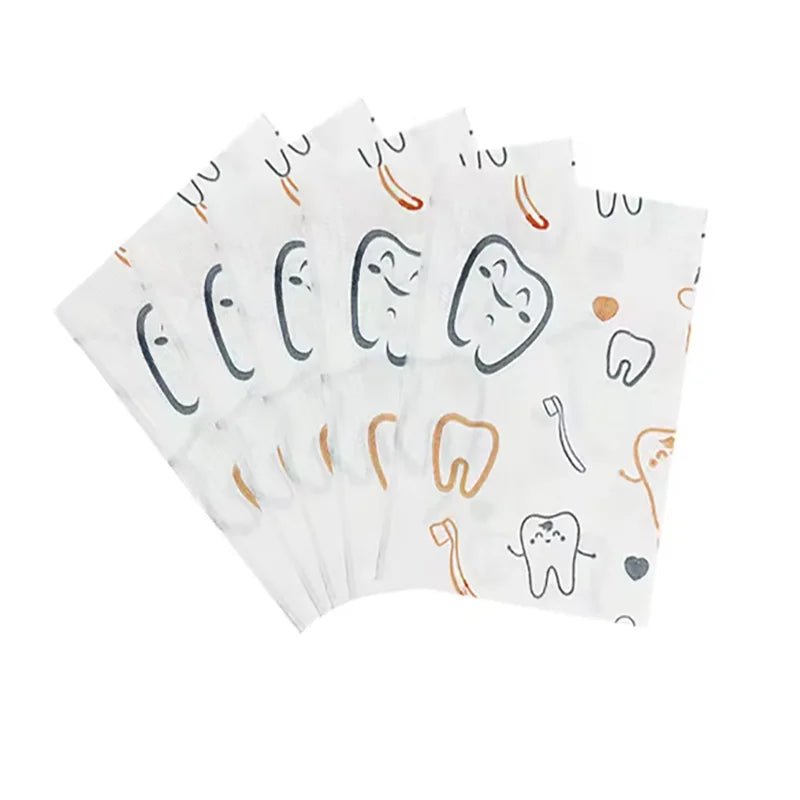30pcs Disposable Dental Bibs