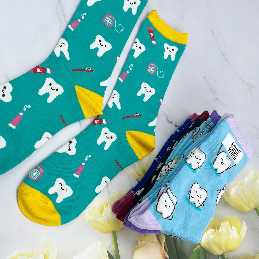 Funny Dental Teeth Socks