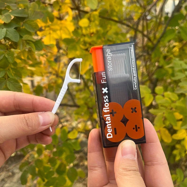 Portable Floss - pick Dispenser