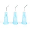 100 Pcs Dental Irrigator Bent Needle Tips Pre Bent Dispensing Tip Flow Dispensing Needle Tip Disposable Material Delivery