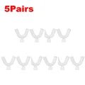 1 - 6Pairs Mouth Guard EVA Teeth Protector Night Guard Orthodontic Braces Set Mouth Guard Protector Dental Teeth Whitening Trays