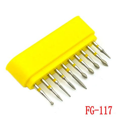 Dental Diamond Burs - 1set