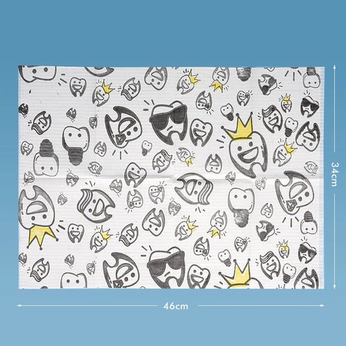 30pcs Disposable Dental Bibs