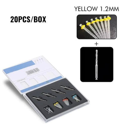 20pc Dental Fibre Post