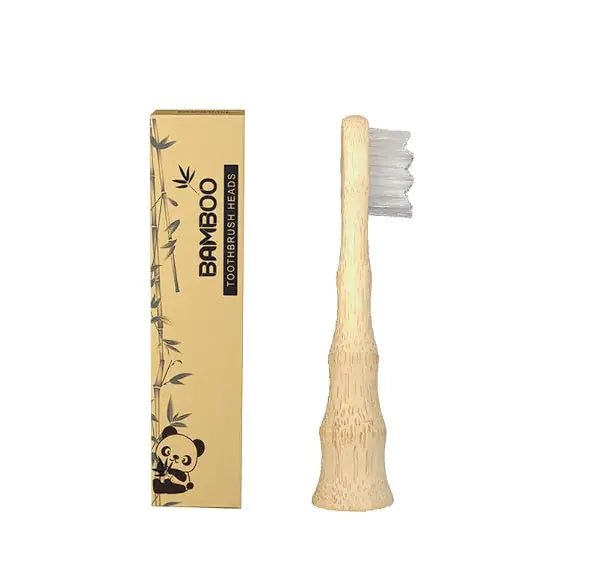 Bamboo Biodegradable Electric Toothbrush Head