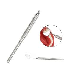 Dental Mouth Mirror Odontoscope Oral Care Teeth Clean Examination Hygiene Glass Mirror with Handle Kit