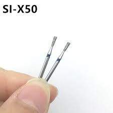 10Pcs Dental Diamond Burs SI-X50