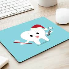 Cute Cartoon Tooth Mouse Pad