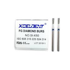 10Pcs Dental Diamond Burs SI-X50