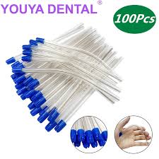 100Pcs Saliva Ejector Tips