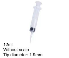 12 ml Disposable Curved Irrigation Syringe