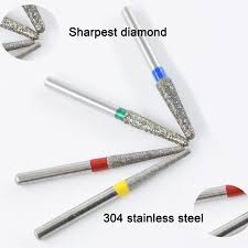 Dental Diamond Burs Flame Ogival End