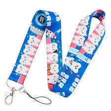 Dental Lanyard Keychain Badge Holder