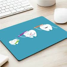 Cute Cartoon Tooth Mouse Pad