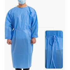 10pcs Disposable Isolation Gown