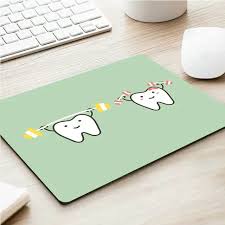 Cute Cartoon Tooth Mouse Pad