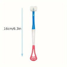 Safety 3 Sided Toothbrush for Children