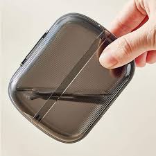 clear retainer case black