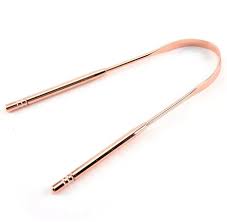 1PCS Copper Tongue Scraper