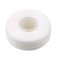 4 Rolls 200m Dental Floss Spool - Dental Floss Tooth Cleaning Oral Hygiene Tooth Cleaning Wax Mint Floss with 1 Box