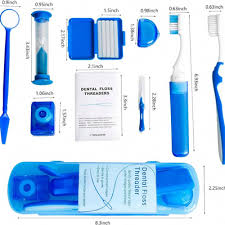 8pcs/set Portable Orthodontic Hygiene Kit