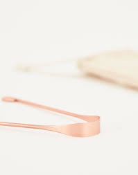 1PCS Copper Tongue Scraper