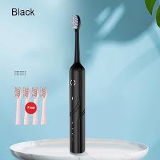 Sonic Electric Toothbrush With Blue Light Whitening And Antibacterial 