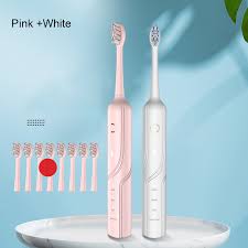 Sonic Electric Toothbrush With Blue Light Whitening And Antibacterial 