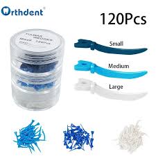 120 Pcs Dental Disposable Wedges Refill For Sectional Matrix System