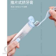 Folding  Toothbrush/Toothpaste Set