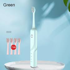 Sonic Electric Toothbrush With Blue Light Whitening And Antibacterial 