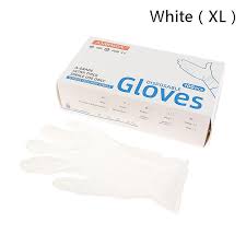 100PCS Latex Powder Free Nitrile/Vinyl Glove