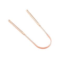 1PCS Copper Tongue Scraper