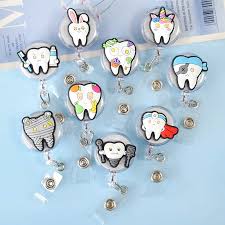 Dental Retractable ID Holder