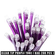 100Pcs Dental Saliva Ejector Disposable Suction Tip Flexible Evacuation Pipe Clear Tip With Colorful Tube