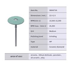 Dental Lab Polishing Burs-Straight HP 