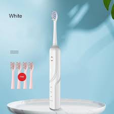 Sonic Electric Toothbrush With Blue Light Whitening And Antibacterial 