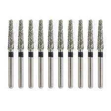 10pcs Extra Coarse Dental Diamond Burs Standard FG High Speed Bur 1.6mm