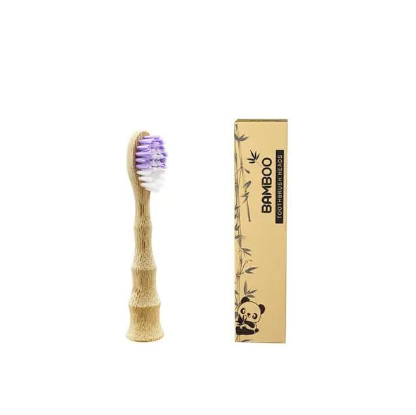 Bamboo Biodegradable Electric Toothbrush Head