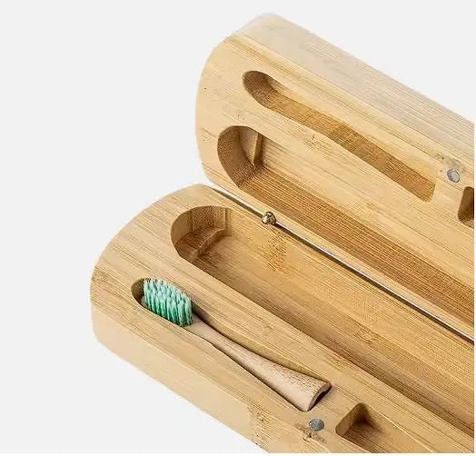 Bamboo USB Rechargeable Electric Toothbrush