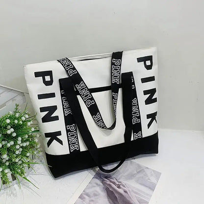 Pink Casual Chic Totes