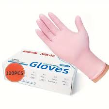 100PCS Latex Powder Free Nitrile/Vinyl Glove