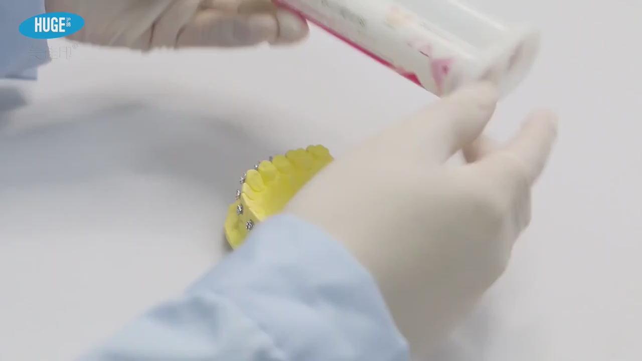 Transparent Dental Impression Use