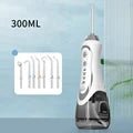 Irrigator Oral Water Flosser For Dental Teeth Cleaning Jets 300ml 3 - Speed Water Floss Portable Irrigator IPX7 Waterproof Box New